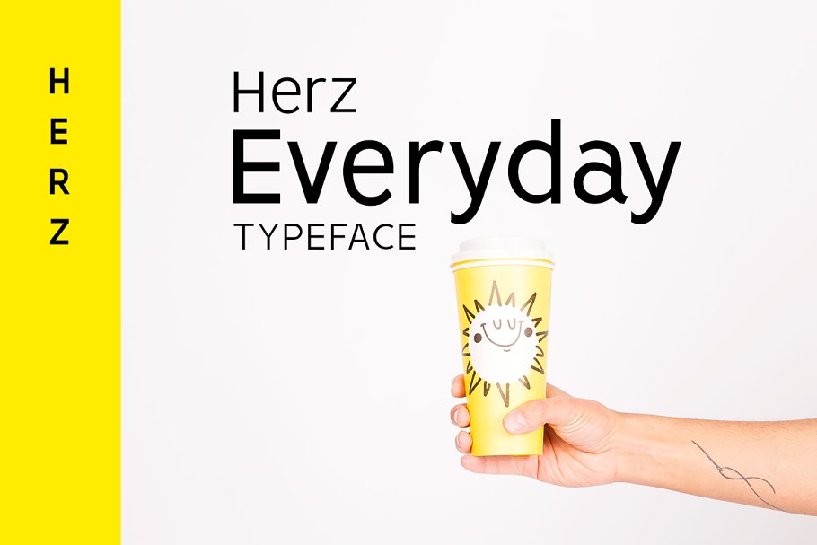 Herz Bold Font preview